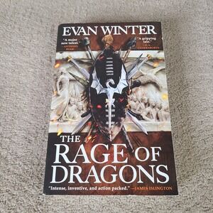 The Rage of Dragons Evan Winter Paperback‎ Fantasy Epic Adventure Book